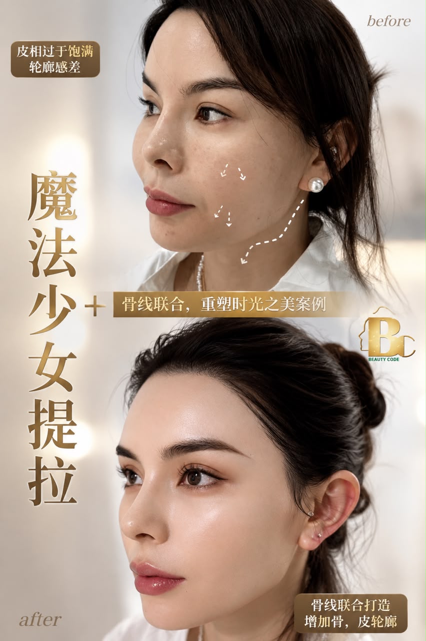 Facial contour lifting treatment